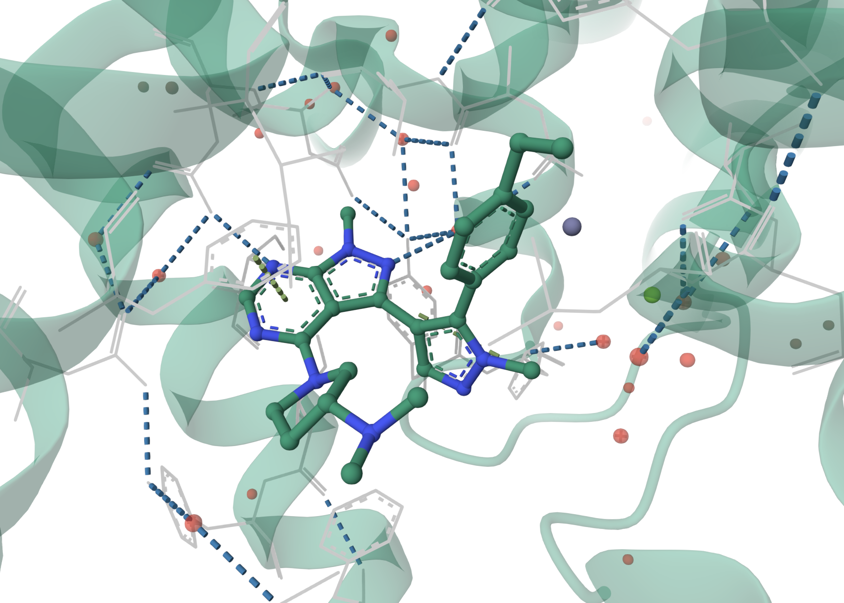 Hydrogen-Bond-Basicity Predictions for Scaffold Hopping in PDE2A Inhibitors