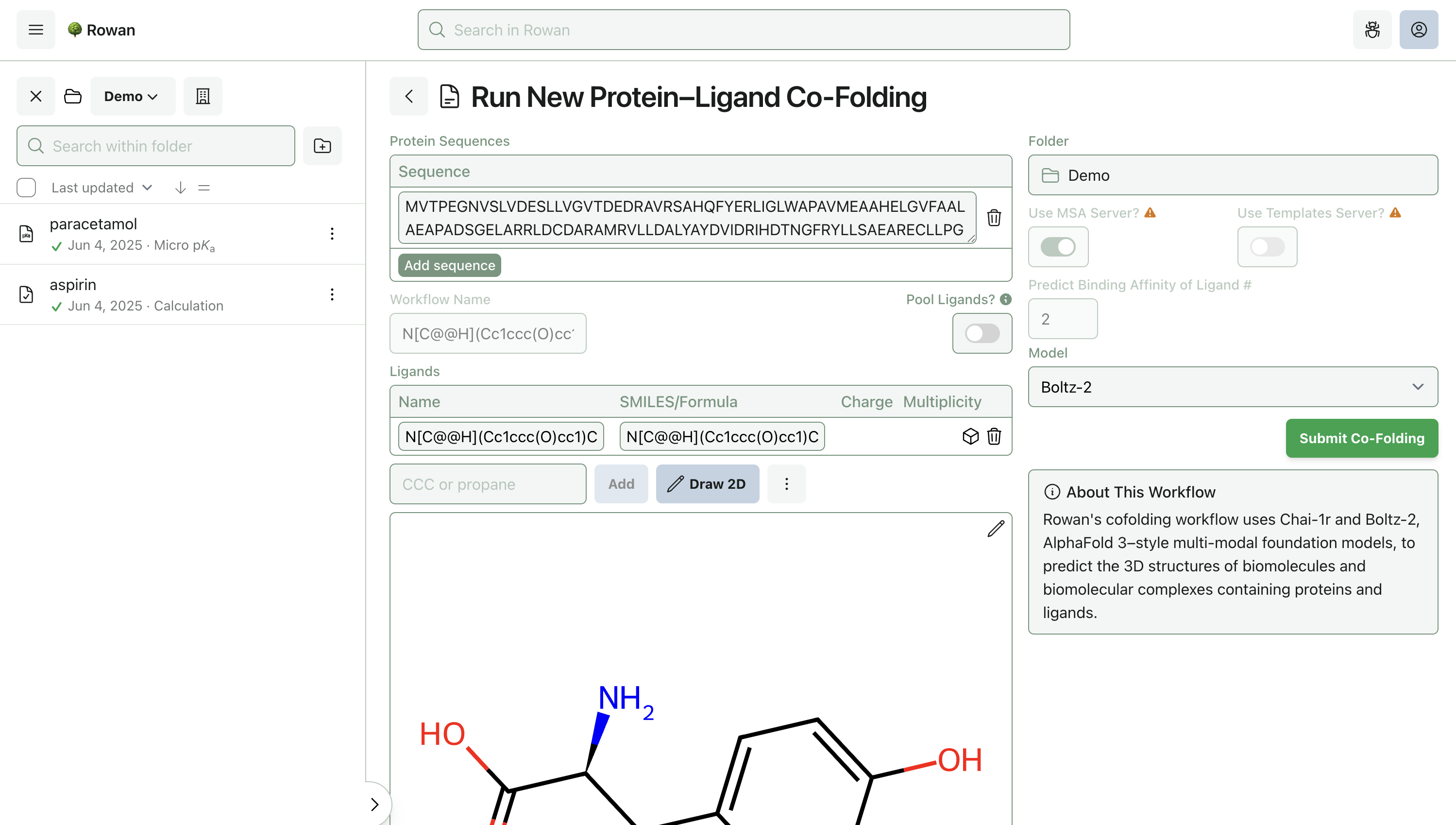 Inputting a sucrose molecule.
