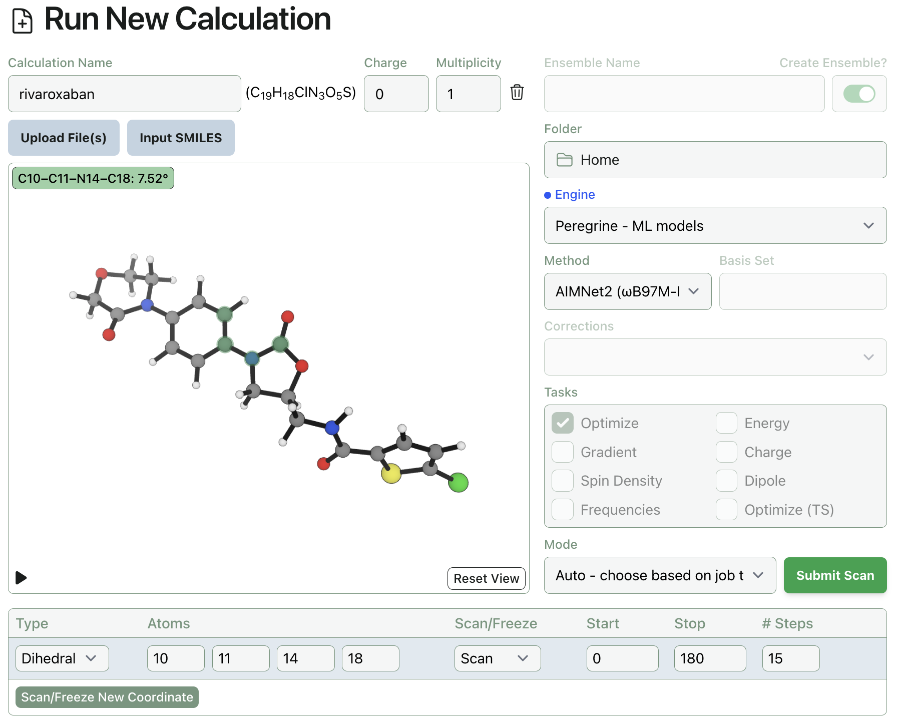 Looking at Rowan a web-native quantum chemistry package