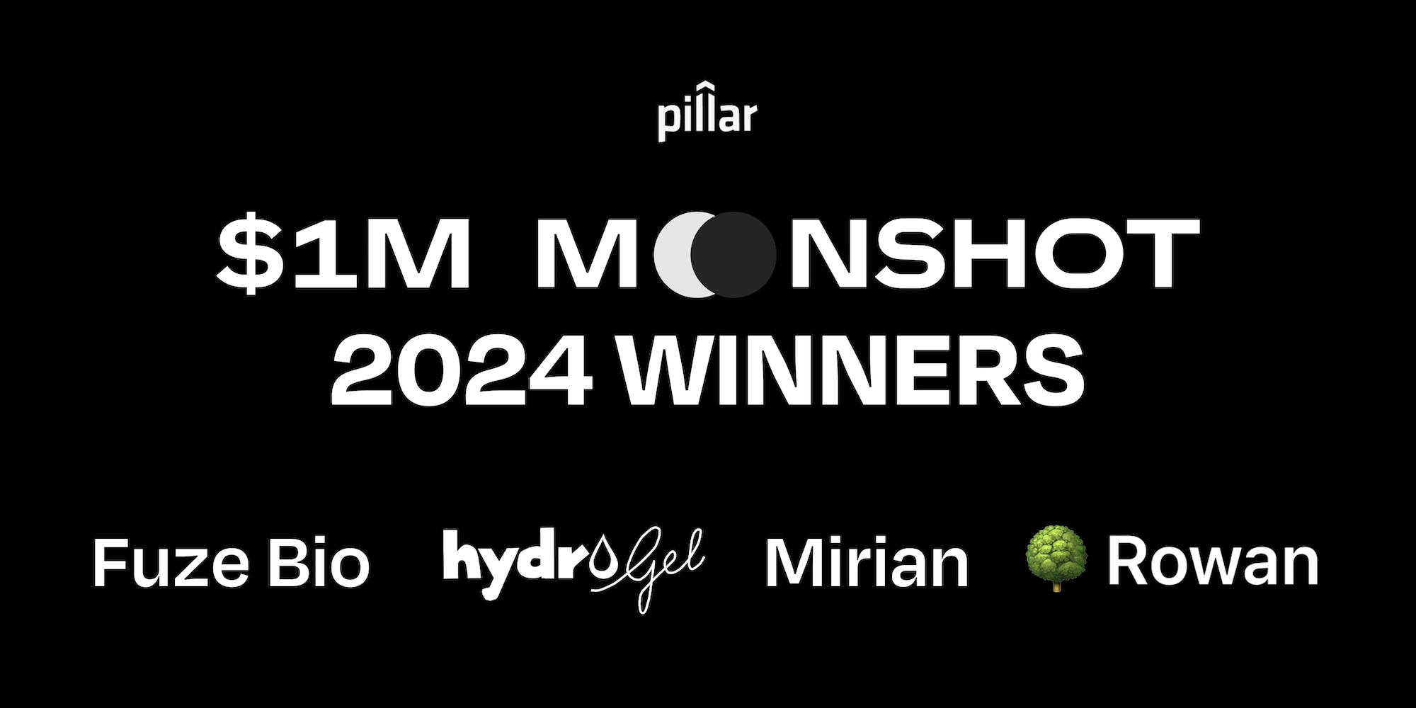 Announcing the 2024 $1M Moonshot Competition Winners
