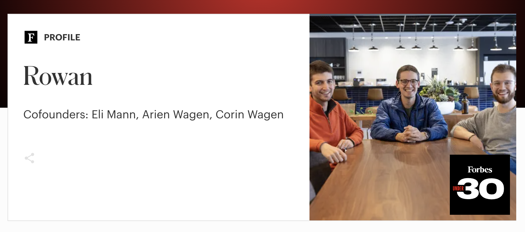 Forbes 30 Under 30 - Science (2026)